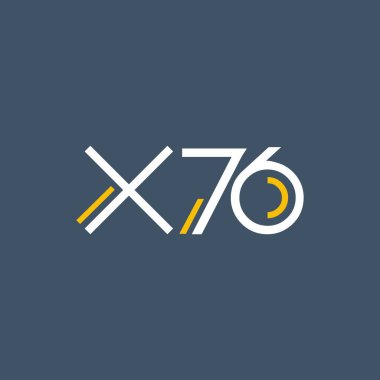 Sayı ve harf logo X76