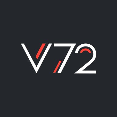 logo ile mektup ve sayı V72