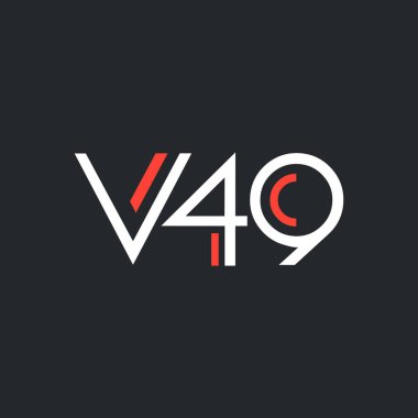 logo ile mektup ve sayı V49