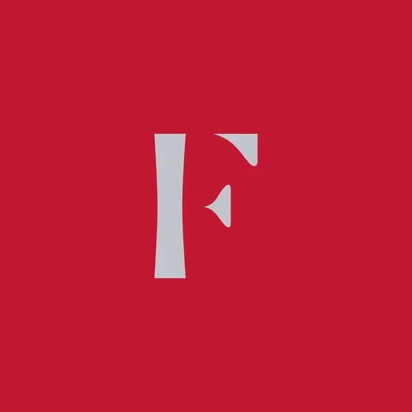 F Letter Logo — Stock Vector