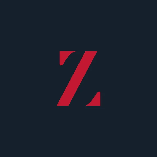 Logo huruf Z - Stok Vektor