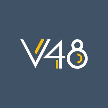 harf ve sayı V48 logolu