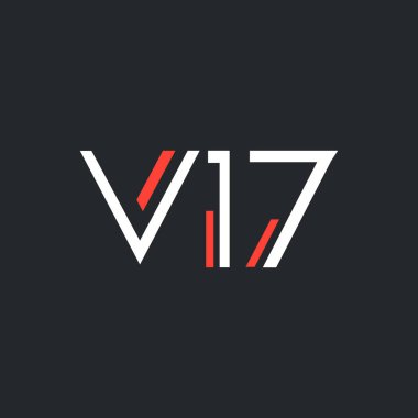 harf ve sayı V17 ile logo