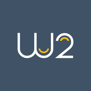 harf ve sayı W2 logolu