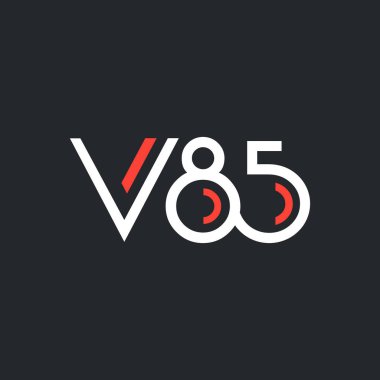 harf ve sayı V85 logolu