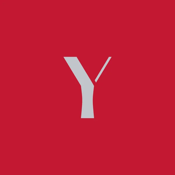 Y Letter Logo — Stockvektor