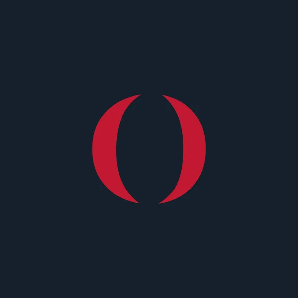 O λογότυπο επιστολή — Διανυσματικό Αρχείο