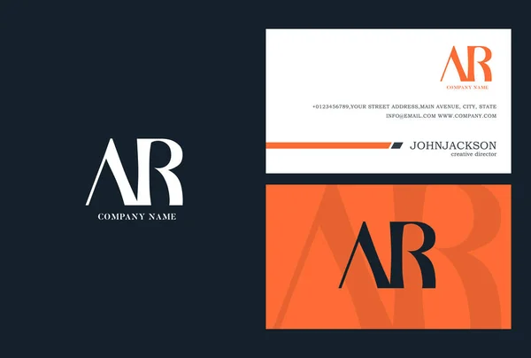 Ar Joint dopisy Logo — Stockový vektor