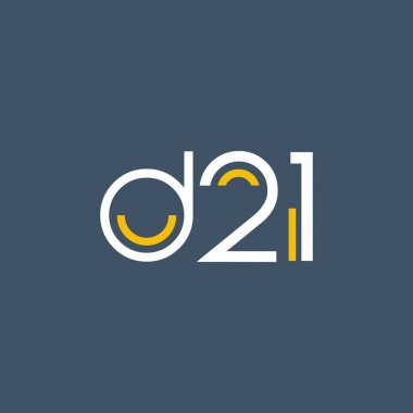 digital logosu D21 tasarımını