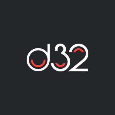 digital logosu D32 tasarımını