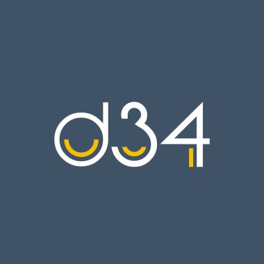 digital logosu D34 tasarımı