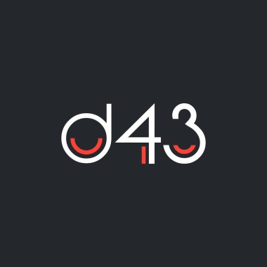 digital logosu D43 tasarımı