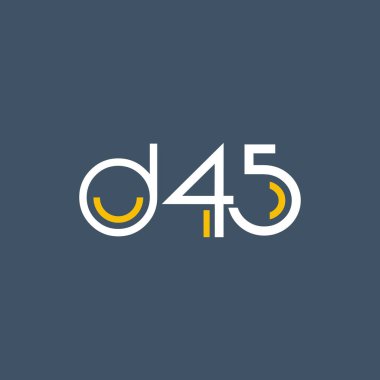 digital logosu D45 tasarımı