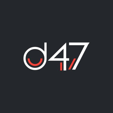 digital logosu D47 tasarımı