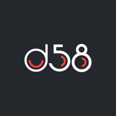 digital logosu D58 tasarımını
