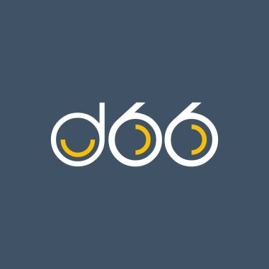digital logosu D66 tasarımını