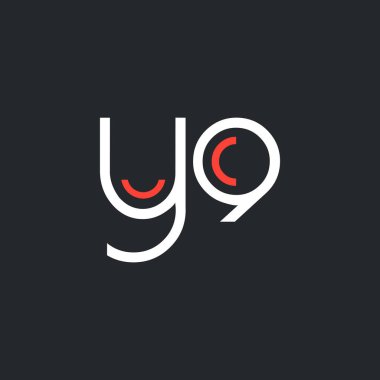 logo ile mektup ve sayı Y9 