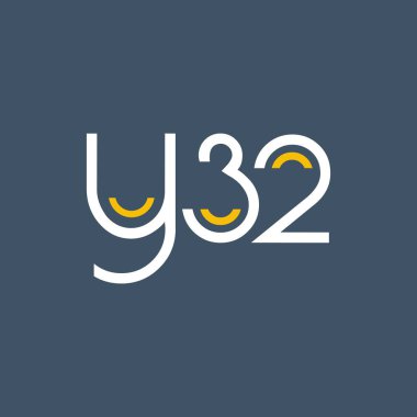harf ve sayı Y32 logolu 