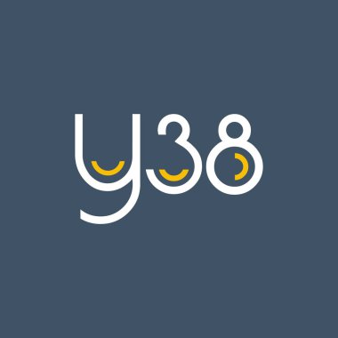 logo ile mektup ve sayı Y38