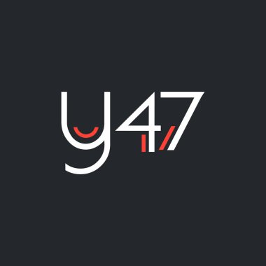 logo ile mektup ve sayı Y47