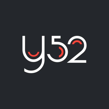logo ile mektup ve sayı Y52 