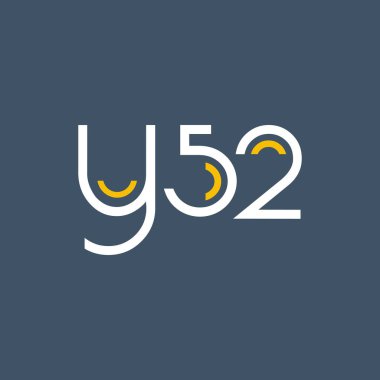 logo ile mektup ve sayı Y52 