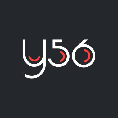 logo ile mektup ve sayı Y56 