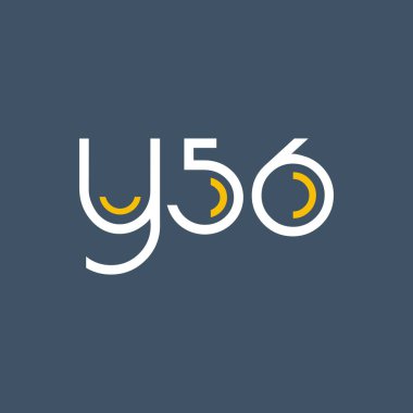 logo ile mektup ve sayı Y56 