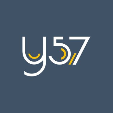 logo ile mektup ve sayı Y57
