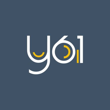 logo ile mektup ve sayı Y61 