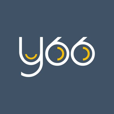 logo ile mektup ve sayı Y66 
