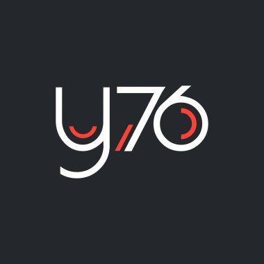 logo ile mektup ve sayı Y76 