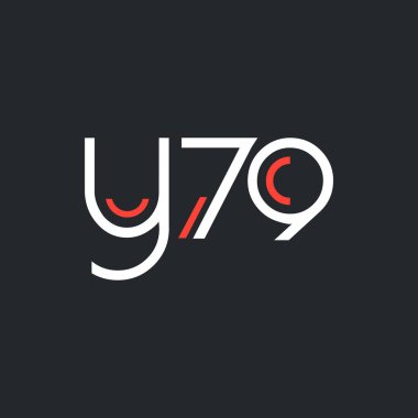 logo ile mektup ve sayı Y79 