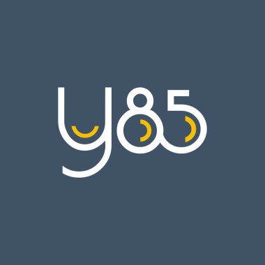 logo ile mektup ve sayı Y85