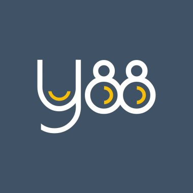 logo ile mektup ve sayı Y88