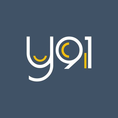 logo ile mektup ve sayı Y91