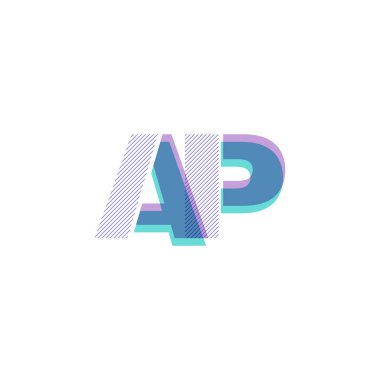 AP satır logo vektör çizim