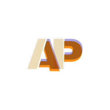 AP satır logo vektör çizim