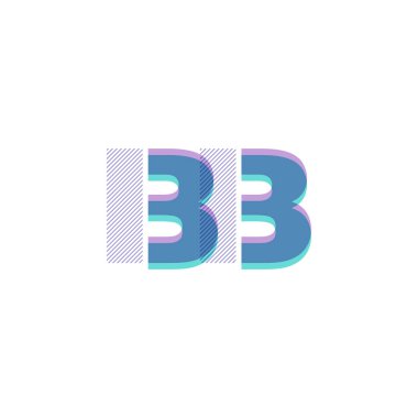BB satır logo vektör çizim