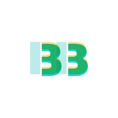 BB satır logo vektör çizim