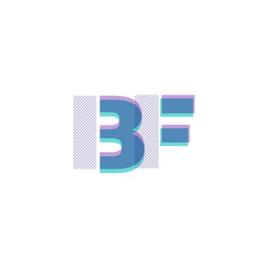 BF satır logo vektör çizim