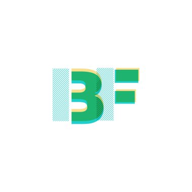 BF satır logo vektör çizim