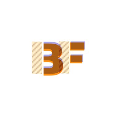 BF satır logo vektör çizim
