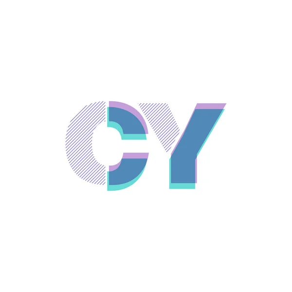 Логотип Cy — стоковый вектор