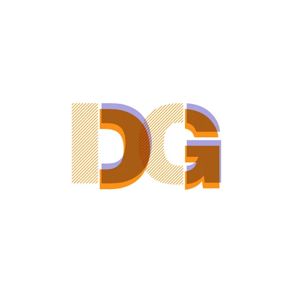Lettres communes logo — Image vectorielle