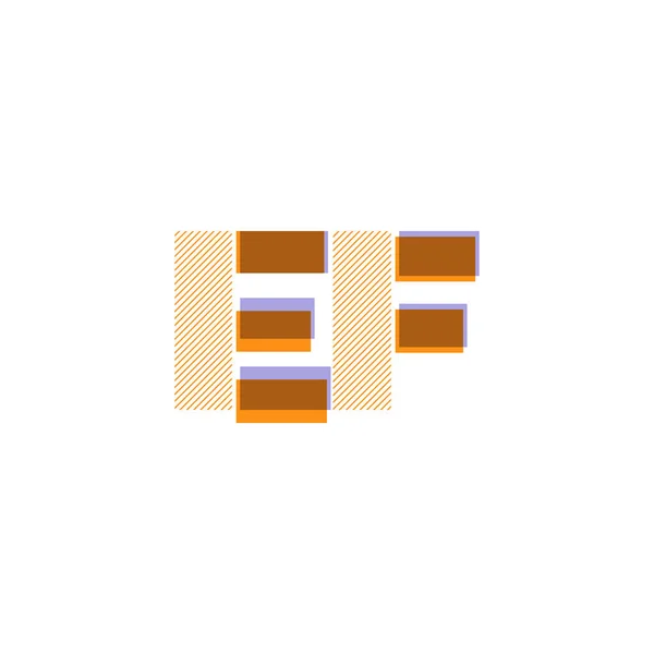 Совместные письма логотип — стоковый вектор
