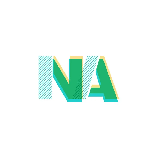 Gezamenlijke brieven logo nb — Stockvector