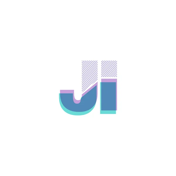 Joint letters logo — Stock Vector