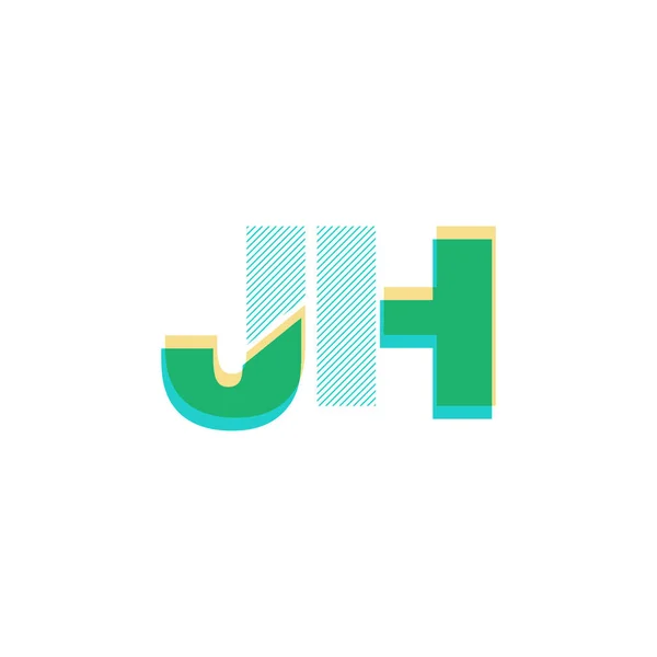 Logotipo letras conjuntas —  Vetores de Stock