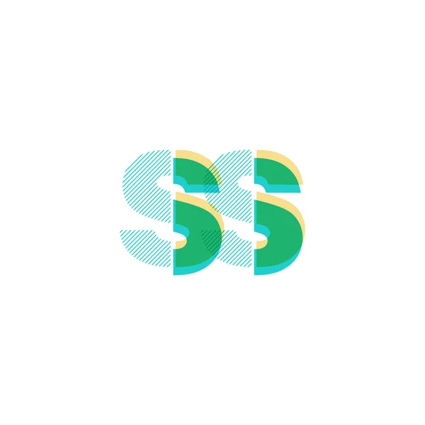 편지의 로고의 일러스트 디자인 — 스톡 벡터